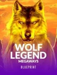 wolf legend megaways game logo